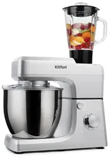 KITFORT Комбайн Kitfort КТ-1339-1 серебристый металлик кухонный комбайн