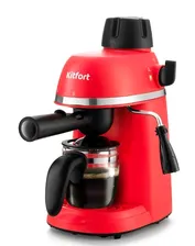 Кофеварка капельная Кофеварка капельная KITFORT КТ-760-1 красный/черный