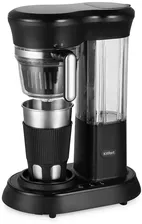 Кофемашина Kitfort КТ-7141 600Вт черный/нержавеющая сталь