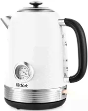 Чайник электрический KitFort КТ-6603, 2200Вт, белый